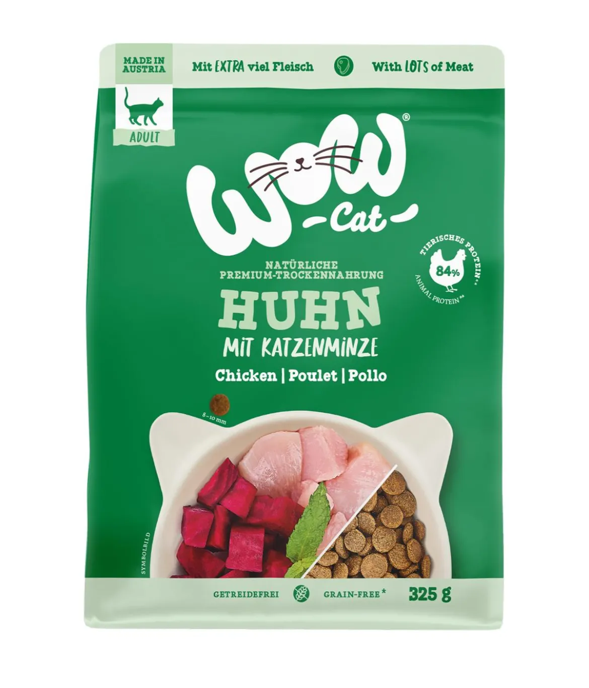 WOW® Cat Trockenfutter für Katzen, Adult