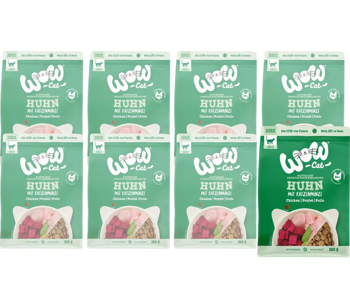 WOW® Cat Trockenfutter für Katzen, Adult