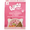 WOW® Cat Trockenfutter für Katzen, Junior, Geflügel & Karotten
