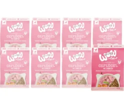 WOW® Cat Trockenfutter für Katzen, Junior, Geflügel & Karotten