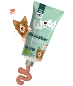 WOW® Hundesnack Bio Leberpaste, 80 g