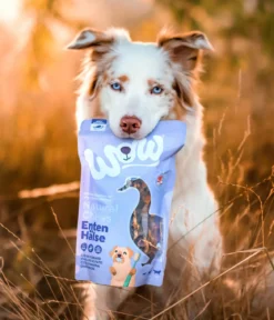 WOW® Hundesnack Natural Chews Entenhälse, Adult, 250 g
