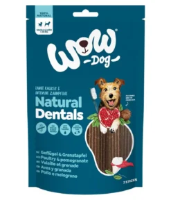 WOW® Hundesnack Natural Dentals Mini, 195 g