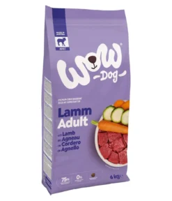 WOW® Trockenfutter für Hunde Adult, Lamm