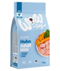 WOW® Trockenfutter für Hunde Mini Adult, Huhn