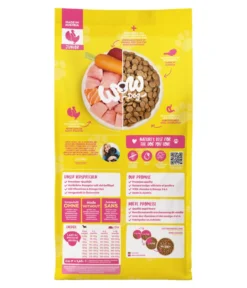 WOW® Trockenfutter für Hunde Mini Junior, Geflügel