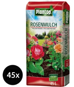 Ziegler Plantop Rosenmulch, 45 x 45 Liter