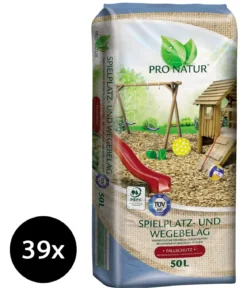 Ziegler Pro Natur Spielplatz- und Wegebelag, 39 x 50 Liter