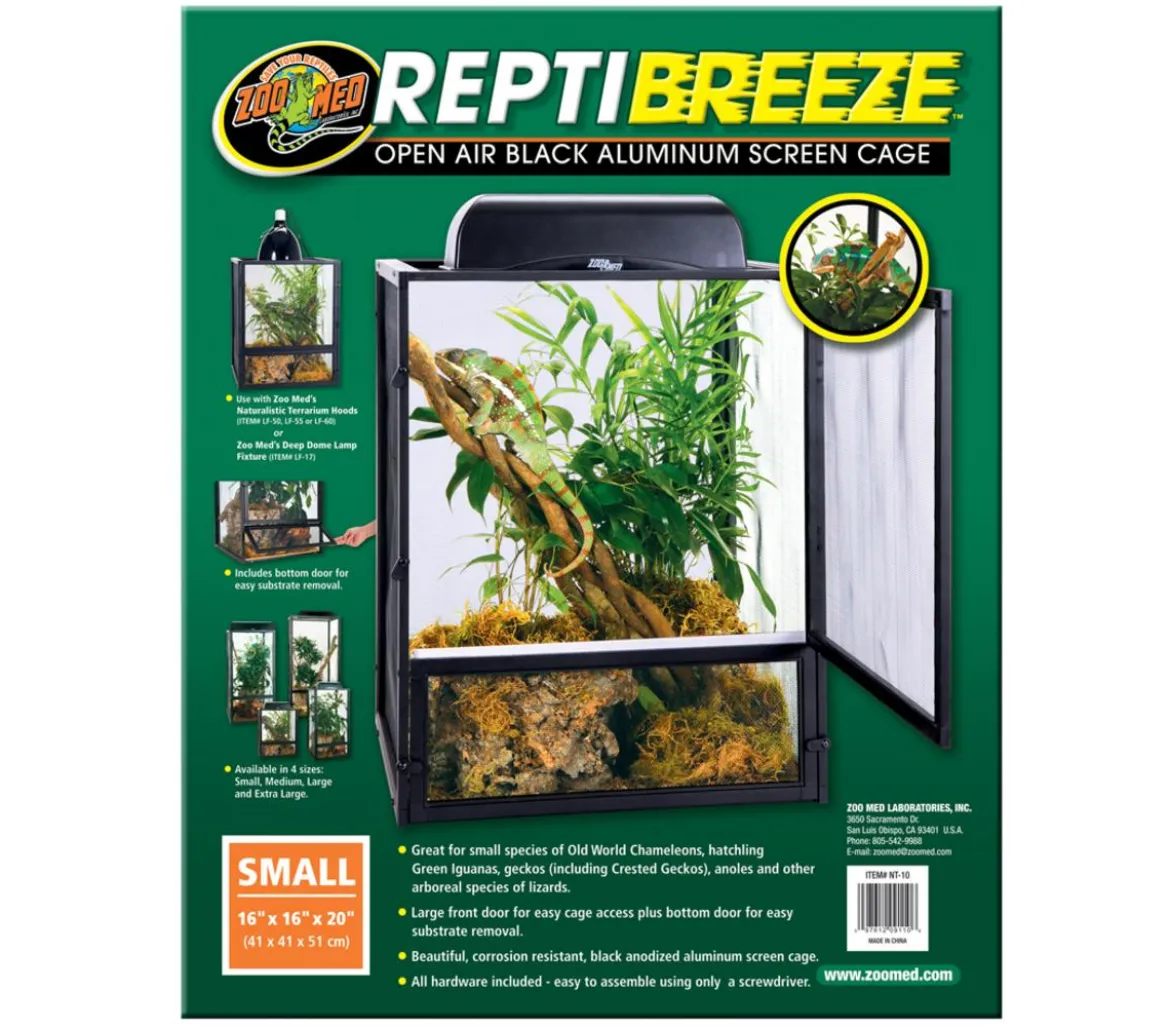 Zoo Med Reptibreeze Freiluft Aluminium Gaze Terrarium
