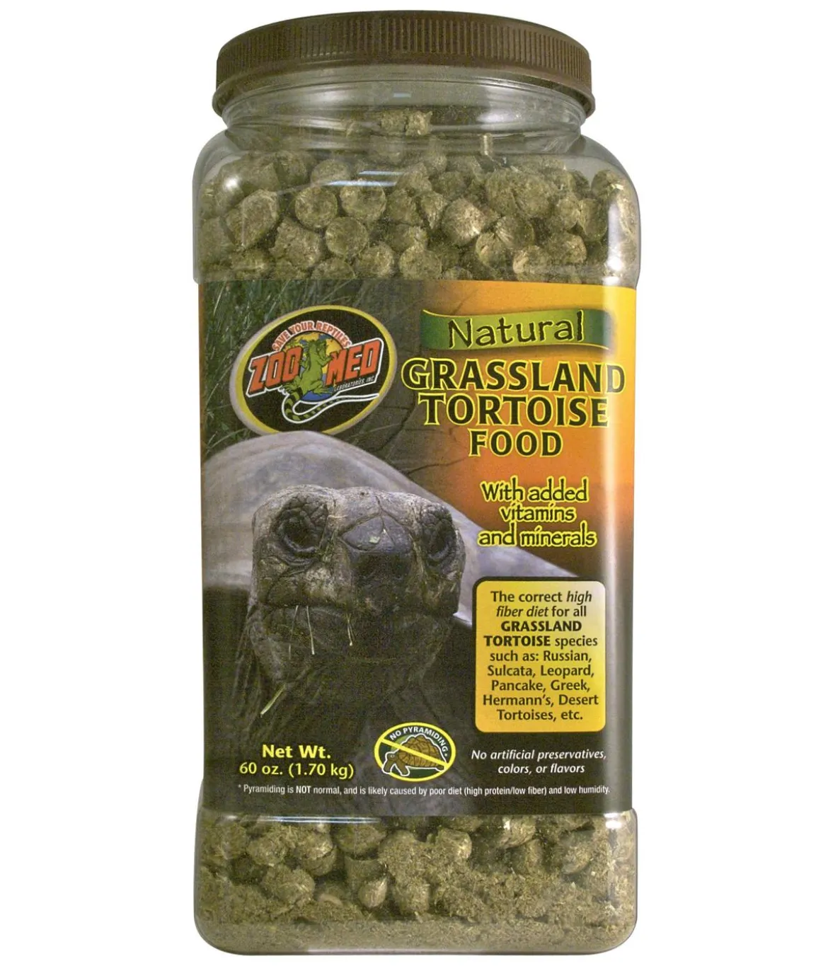 ZooMed Schildkröten-Pelletfutter Natural Grassland Tortoise Food