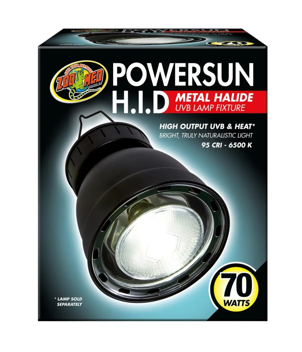 ZooMed Terrariumlampenfassung PowerSun H.I.D. Metal Halide UVB Lamp Fixture